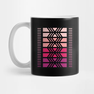 “Dimensional Funk” - V.5 Red - (Geometric Art) (Dimensions) - Doc Labs Mug